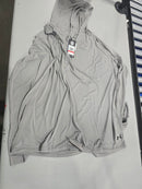 UNDER ARMOUR WOMENS HEATGEAR VELOCITY TWIST HOODIE - SIZE: 2XL - HEATHER GRAY - Brand New