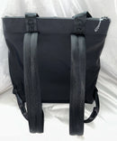 HUGO BOSS LOGO TARIC CONVERTIBLE BACKPACK TOTE - BLACK - Like New
