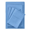 BIBB HOME 2000 COUNT 6-PIECE RAYON FROM BAMBOO SHEET SET - TWIN XL - OCEAN BLUE - Brand New