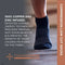 TOMMIE COPPER SPORT COMPRESSION LOW CUT SOCKS (3-PACK) MEN XL WOMEN XL - BLACK - Brand New