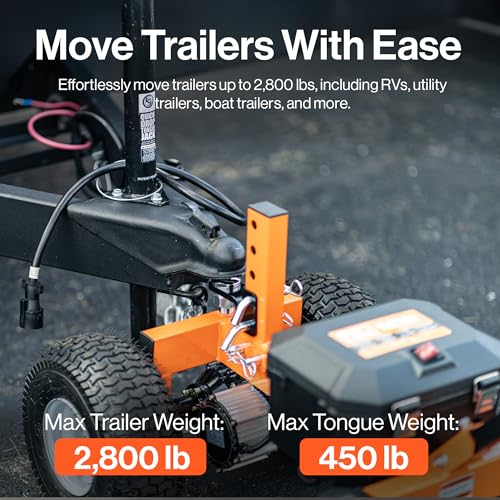 SUPERHANDY ELECTRIC POWER DOLLY - ORANGE - Like New