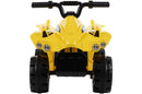 HUFFY TONKA TRUCK BATTERY RIDE-ON QUAD - 6V - AGE 1.5+ YEARS OLD - YELLOW - Like New