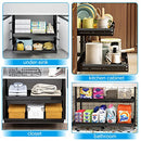 Expandable Pull Out Cabinet Drawer Organizer - White - Like New