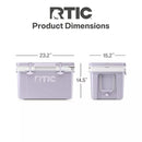 RTIC OUTDOORS 32 QT ULTRA-LIGHT HARD SIDED COOLER - LILAC PURPLE - Like New