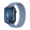 APPLE WATCH SILICONE SOLO LOOP 45MM SIZE 7 - WINTER BLUE - Like New