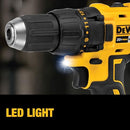 DEWALT DCK277D2 20V MAX Cordless Drill Impact Driver Kit - BLACK/YELLOW - Brand New