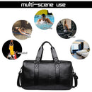 WIDJOQI Men's Business Travel Bag Short-Distance Travel Bag Fitness Bag Black - Brand New