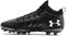 3022667 Under Armour Men Spotlight Select Mid Mc Cleats Black 001 Size 12.5 Like New