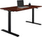 Realspace Magellan Pneumatic Height-Adjustable Standing Desk 60"W 102866 Cherry Like New