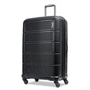 142350 AMERICAN TOURISTER STRATUM 2.0 EXPANDABLE HARDSIDE LUGGAGE BLACK/BLACK - Brand New