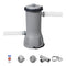 BESTWAY FLOWCLEAR 1,000 GALLONS PER HOUR 120 VOLT ABOVE GROUND SWIMMING - GRAY - Like New