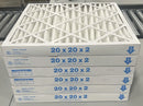GENERIC 20X20X2 AIR FILTERS, MERV 13 [6 PACK] - WHITE - Scratch & Dent