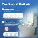 GOLDTECH BIDET TOILET SEAT HEATED BIDET SEAT FAV VHR CONTROLLED - WHITE - Brand New