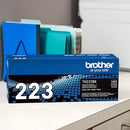 Brother Genuine TN223BK Standard Yield Toner Cartridge Replacement TN223 Black - Brand New