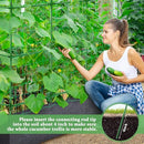 50x65x18 Inch Cucumber Trellis for Raised Bed with 46 Gallon Grow Bags - Like New