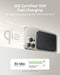 BASEUS MAGSAFE PORTABLE CHARGER IPHONE 10,000MAH 15W MAGNETIC POWER BANK BLACK - Like New