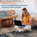 ECR4KIDS SURF PORTABLE LAP DESK CUSHION SEATING ELR-15808-BL - BLUE - Like New