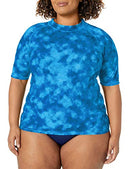 KANU SURF WOMENS PLUS-SIZE UPF 50+ ACTIVE RASHGUARD & WORKOUT TOP :: SIZE 3X - Brand New