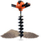 SUPERHANDY ELECTRIC EARTH AUGER AND DRILL BIT, 6" X 30" DRILL BIT, 3/4" SHAFT - Like New