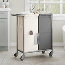 Heybly Laundry Basket,2 x 18.5 Gal Laundry Separator Hamper with Heavy Duty - Like New