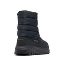 COLUMBIA WOMEN'S SNOWTROT MID SNOW BOOTS - SIZE 7 WIDE - BLACK/TITANIUM II - Like New
