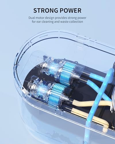 KAUGIC WATER POWERED ELECTRIC EAR WAX REMOVAL KIT SEWAGE SYSTEM 3 TIPS - BLACK - Like New