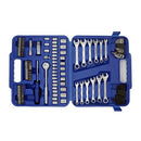 Ultra Steel 113PC Professional Mechanic Tool Set, Ratchet, Sockets, UA50051A-1 - Like New