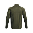 UNDER ARMOUR MEN'S TECH 2.0 ½ ZIP - SIZE: MEN 2XL - MARINE GREEN/ BLACK - Brand New