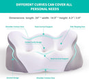 KKN NECK CERVICAL PILLOW FOR NECK AND SHOULDER PAIN KP021 - WHITE Like New