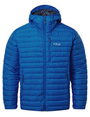 Microlight Alpine Down Jacket - Men's, Polar Blue, L - Brand New