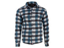 CANADA WEATHER GEAR MEN'S SHERPA BUFFALO PLAID, SMALL, TEAL/BLACK, CWG025Y3440 - Brand New