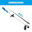 PULSAR 40V CORDLESS LITHIUM BATTERY STRING/EDGE TRIMMER PTG2040 - BLUE - Like New