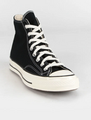 CONVERSE CHUCK 70 BLACK HIGH TOP SHOES - SIZE: MEN 6 WOMEN 8 - BLACK/EGRET - Like New