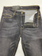 BLU ROCK MEN'S CASUAL FLEX STRETCH SLIM STRAIGHT JEANS - SIZE: 30X31 - JET BLACK - Brand New