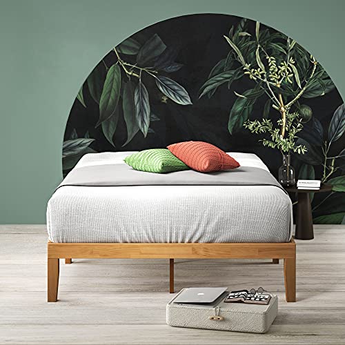 ZINUS Moiz Wood Platform Bed Frame - Twin Size, Natural OLB-RWPB-14T - Like New