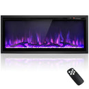 GOFLAME 42 INCH ELECTRIC FIREPLACE RECESSED/WALL MOUNTED/FREESTANDING - Like New