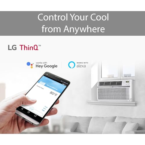 LG 14,000 BTU 115V ELECTRONIC SMART WAC W/REMOTE LW1521ERSM1 - WHITE - Brand New