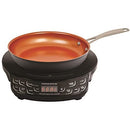 Nuwave PIC Flex with 9" Anodized Duralon Non-Stick Fry Pan NW-PICFLEXSET COPPER - Like New