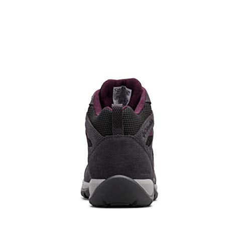 1865321 Columbia Women's Redmond V2 Mid Waterproof Hiking Boot Black Cherry 10 - Like New