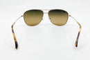 MAUI JIM CLIFF HOUSE MJ247-16 GOLD BRONZE POLARIZED SUNGLASSES 59-15-120 12340 - Like New