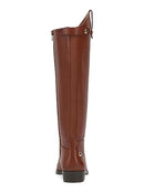 B0CHXMMB1J INC Womens Aleah Leather Tall Knee-High Boots Tan 6 B,M - Brand New