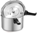 Barton 6Qt Pressure Canner w/Release Valve 99904 - Silver - Like New