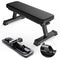 FF FINER FORM GYM QUALITY FOLDABLE FLAT BENCH FOR MULTI-PURPOSE WEIGHT - Like New