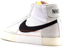 NIKE BLAZER MID PRO CLUB, MEN'S SNEAKER - 12.5 - WHITE BLACK LIGHT BONE SUMMIT - Like New