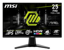 MSI MAG 255XF 24" Rapid IPS LCD FHD 300Hz 0.5ms Gaming Monitor - Metallic Black - Like New