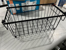 GENERIC BLACK 14" BY 7" KITCHEN SUPPLY HOLDER - BLACK - Like New