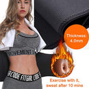 MERMAID'S MYSTERY WAIST TRIMMER WITH BACK SUPPORT – MEN/WOMEN, SIZE M, BLACK - Like New