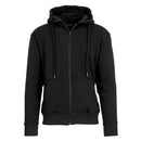 BLUE ICE MEN’S FLEECE-LINED FULL-ZIP HOODIE - SIZE: MEN M - BLACK - Brand New