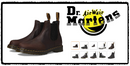 Dr. Martens Unisex 2976 Chelsea Boot - Waxed Full Grain - Chestnut Brown Brand New