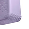 BOGG BAG-ORIGINAL, LARGE TOTE BAG- I LILAC YOU A LOT, WHITE BUTTONS-PERIWINKLE - Like New